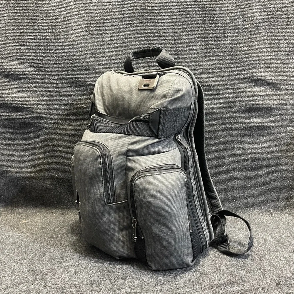 Tumi adjustable backpack